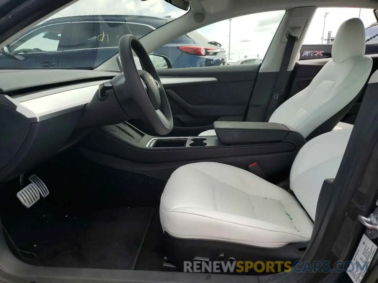 7 fotografías del automóvil dañado 5YJ3E1EC2PF677330 TESLA MODEL 3 2023