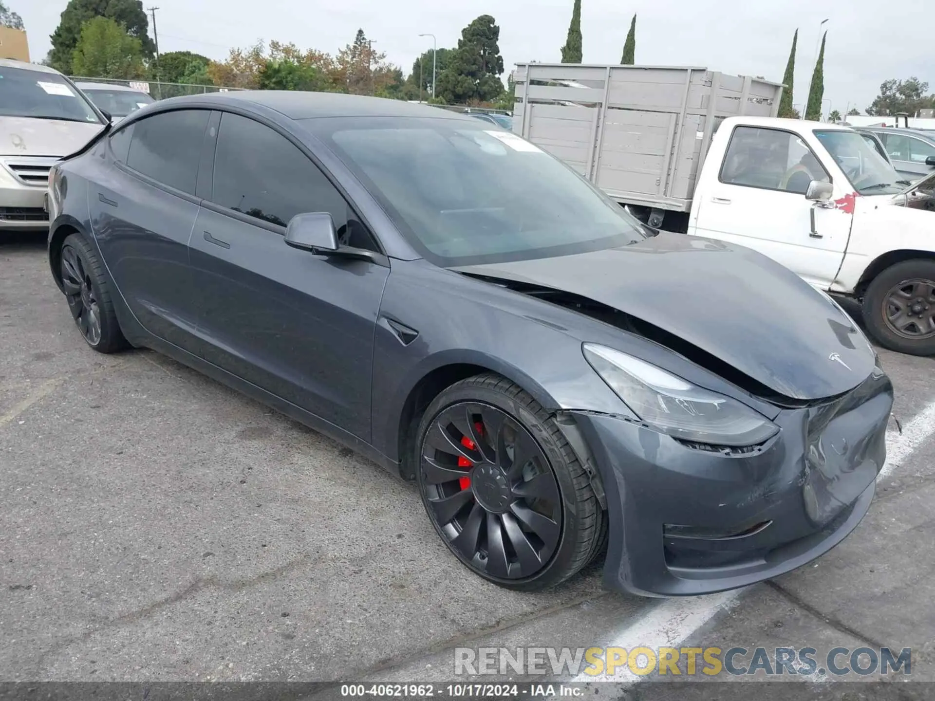 1 fotografías del automóvil dañado 5YJ3E1EC2PF712755 TESLA MODEL 3 2023