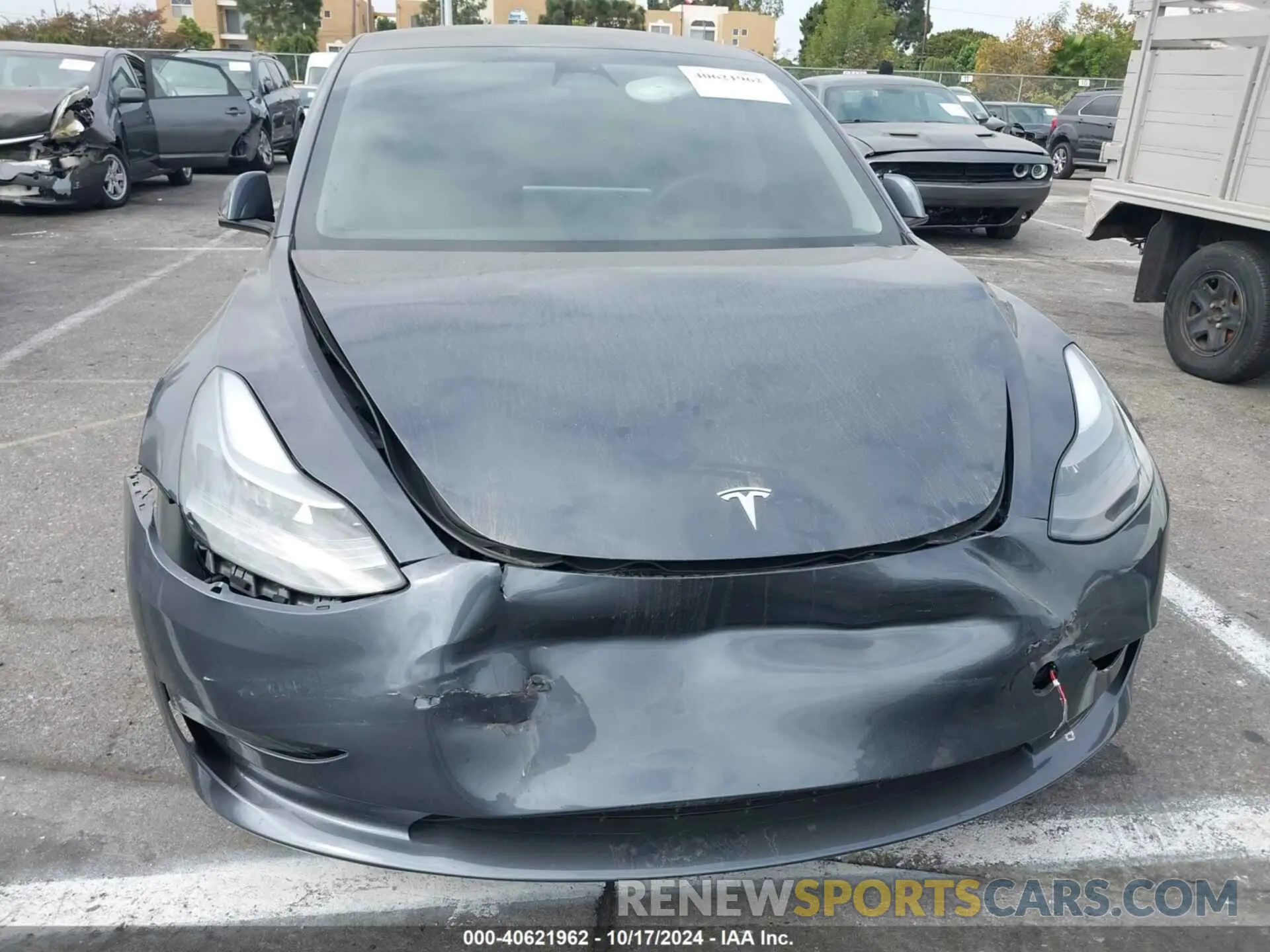 11 fotografías del automóvil dañado 5YJ3E1EC2PF712755 TESLA MODEL 3 2023