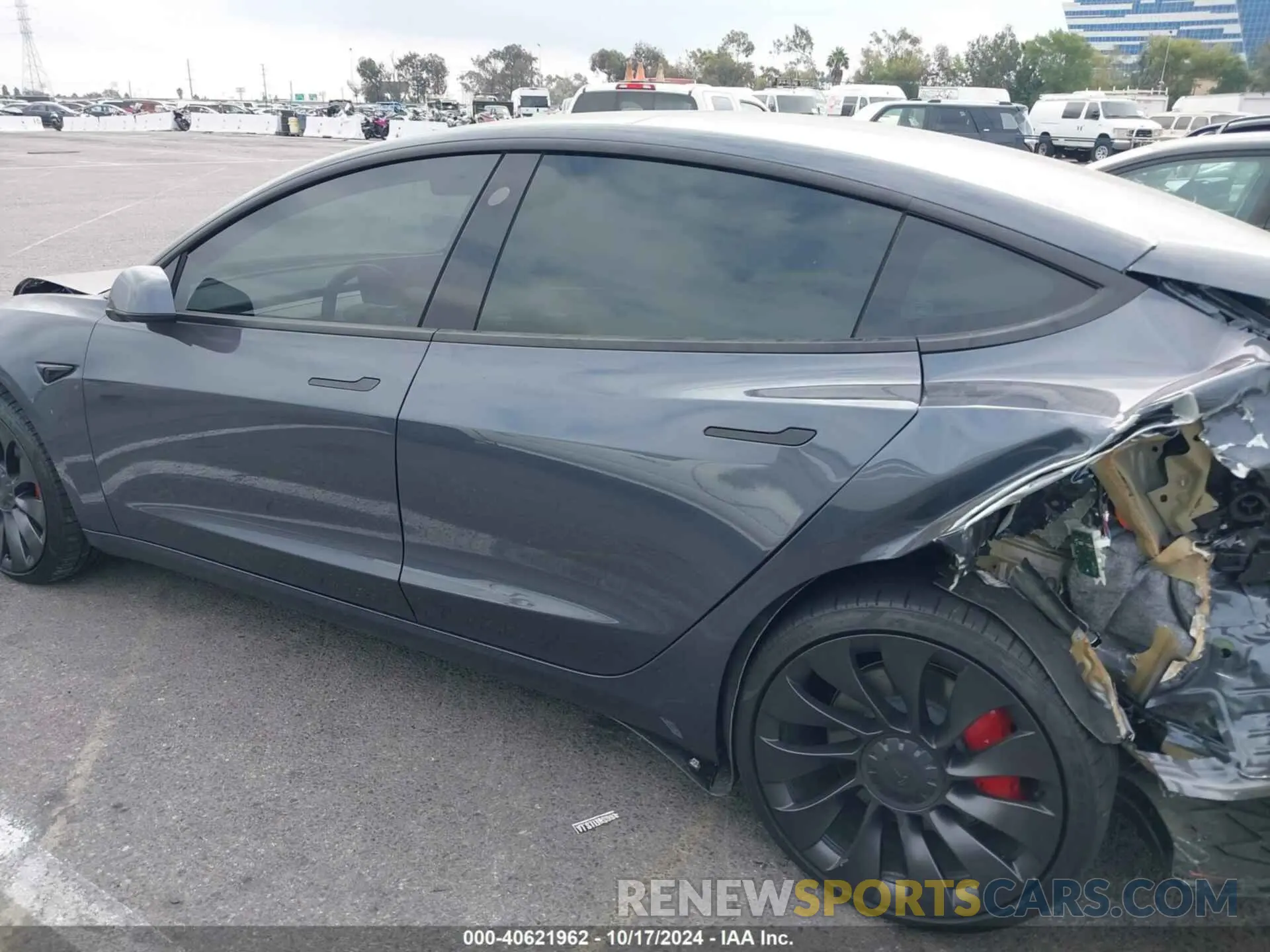 13 fotografías del automóvil dañado 5YJ3E1EC2PF712755 TESLA MODEL 3 2023