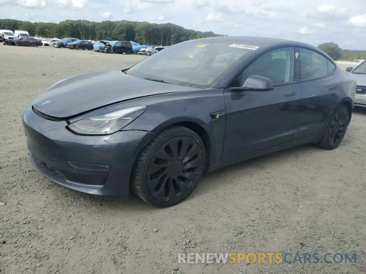 1 fotografías del automóvil dañado 5YJ3E1EC3PF405689 TESLA MODEL 3 2023
