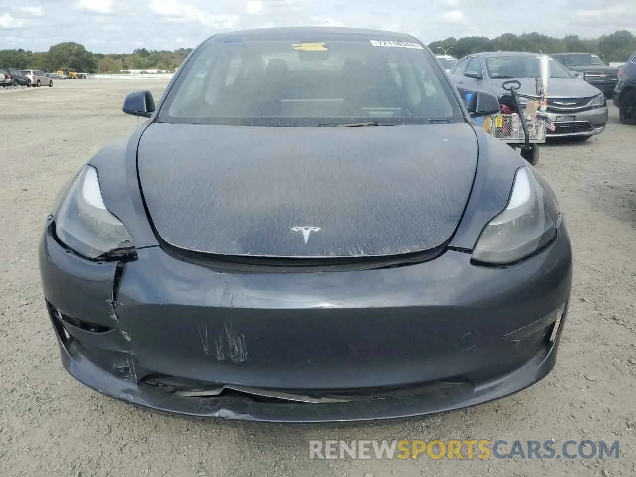 5 fotografías del automóvil dañado 5YJ3E1EC3PF405689 TESLA MODEL 3 2023