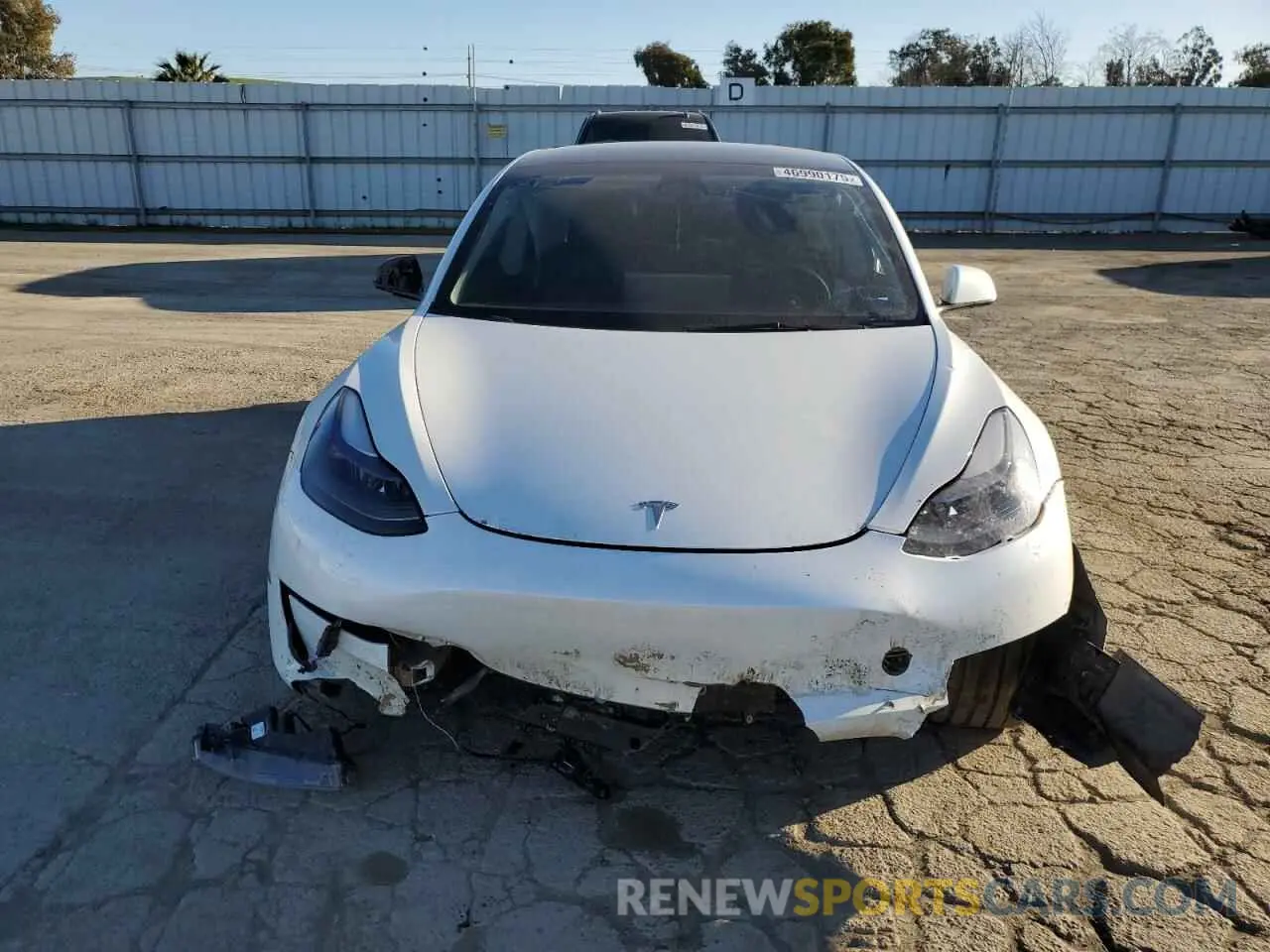 5 fotografías del automóvil dañado 5YJ3E1EC3PF556807 TESLA MODEL 3 2023