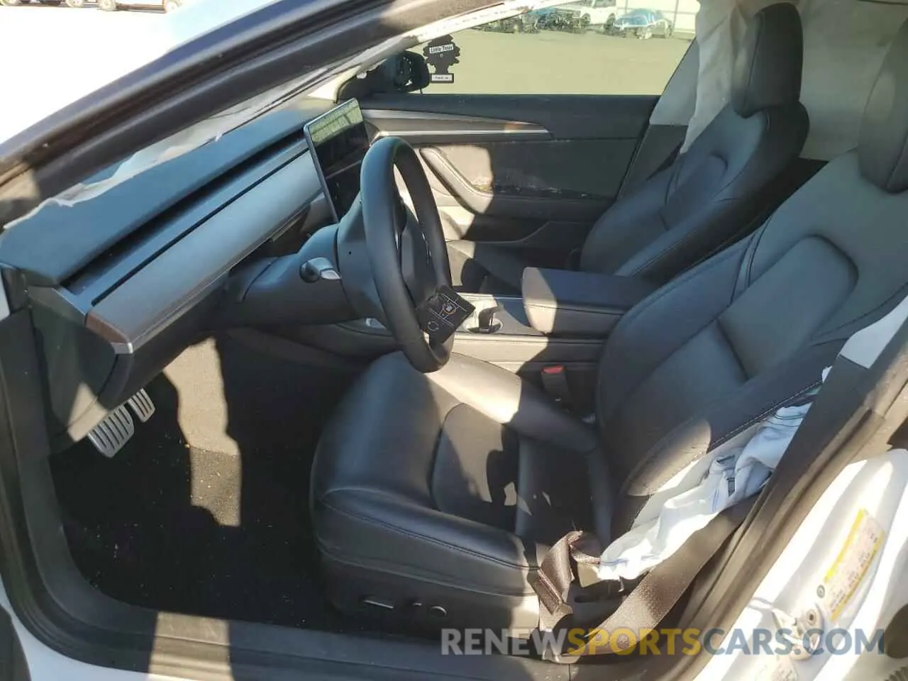 7 fotografías del automóvil dañado 5YJ3E1EC3PF556807 TESLA MODEL 3 2023
