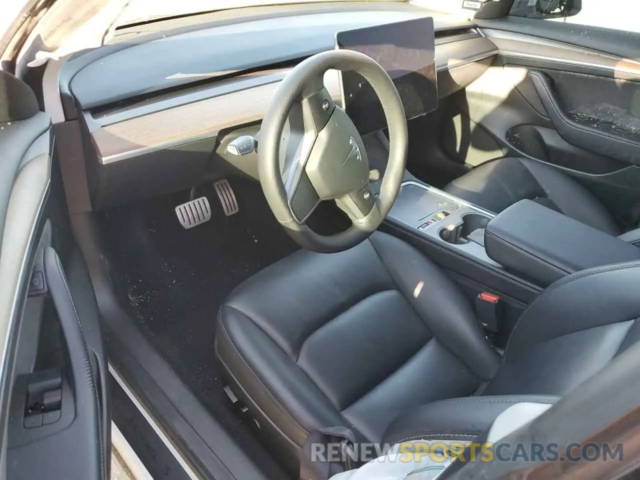 8 fotografías del automóvil dañado 5YJ3E1EC3PF556807 TESLA MODEL 3 2023