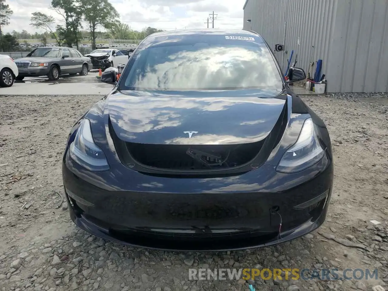 5 fotografías del automóvil dañado 5YJ3E1EC3PF704244 TESLA MODEL 3 2023