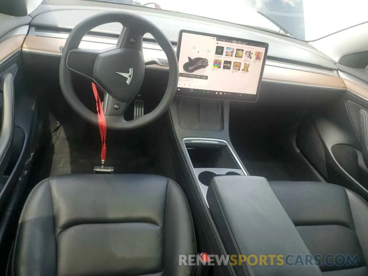 8 fotografías del automóvil dañado 5YJ3E1EC3PF704244 TESLA MODEL 3 2023