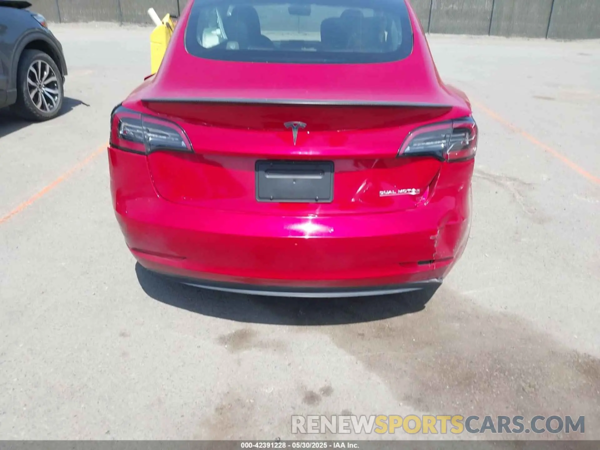 15 fotografías del automóvil dañado 5YJ3E1EC4PF393777 TESLA MODEL 3 2023