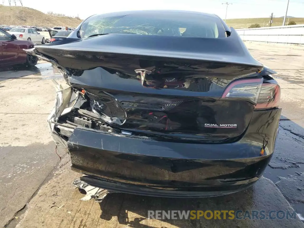 6 fotografías del automóvil dañado 5YJ3E1EC4PF426793 TESLA MODEL 3 2023