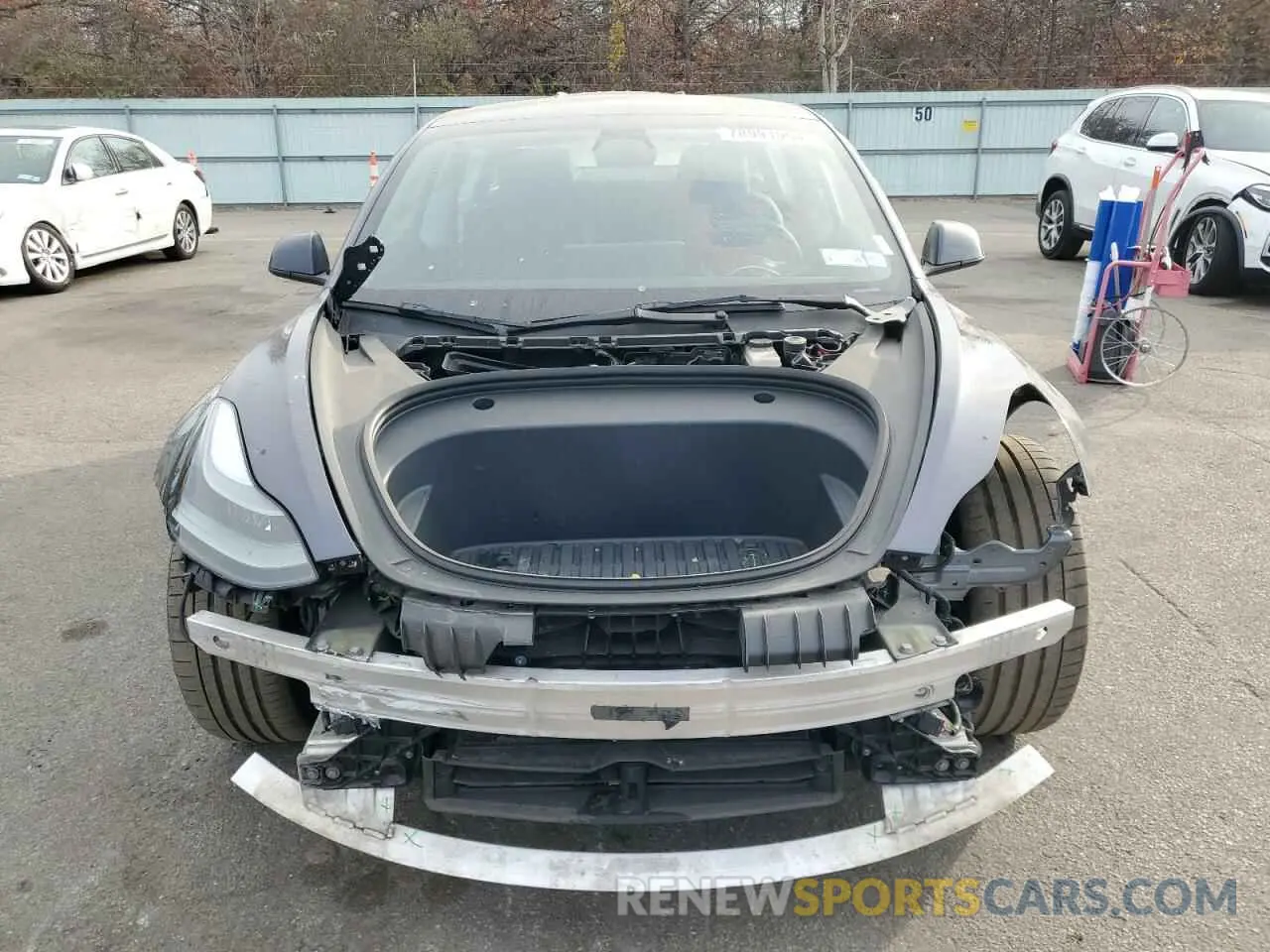 5 fotografías del automóvil dañado 5YJ3E1EC4PF488873 TESLA MODEL 3 2023