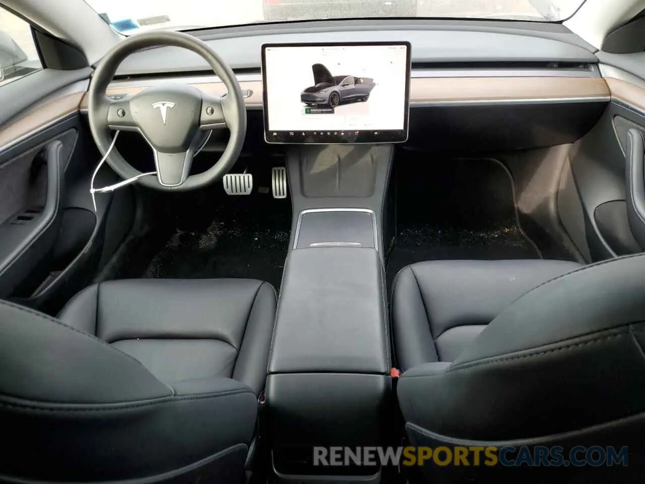 8 fotografías del automóvil dañado 5YJ3E1EC4PF488873 TESLA MODEL 3 2023