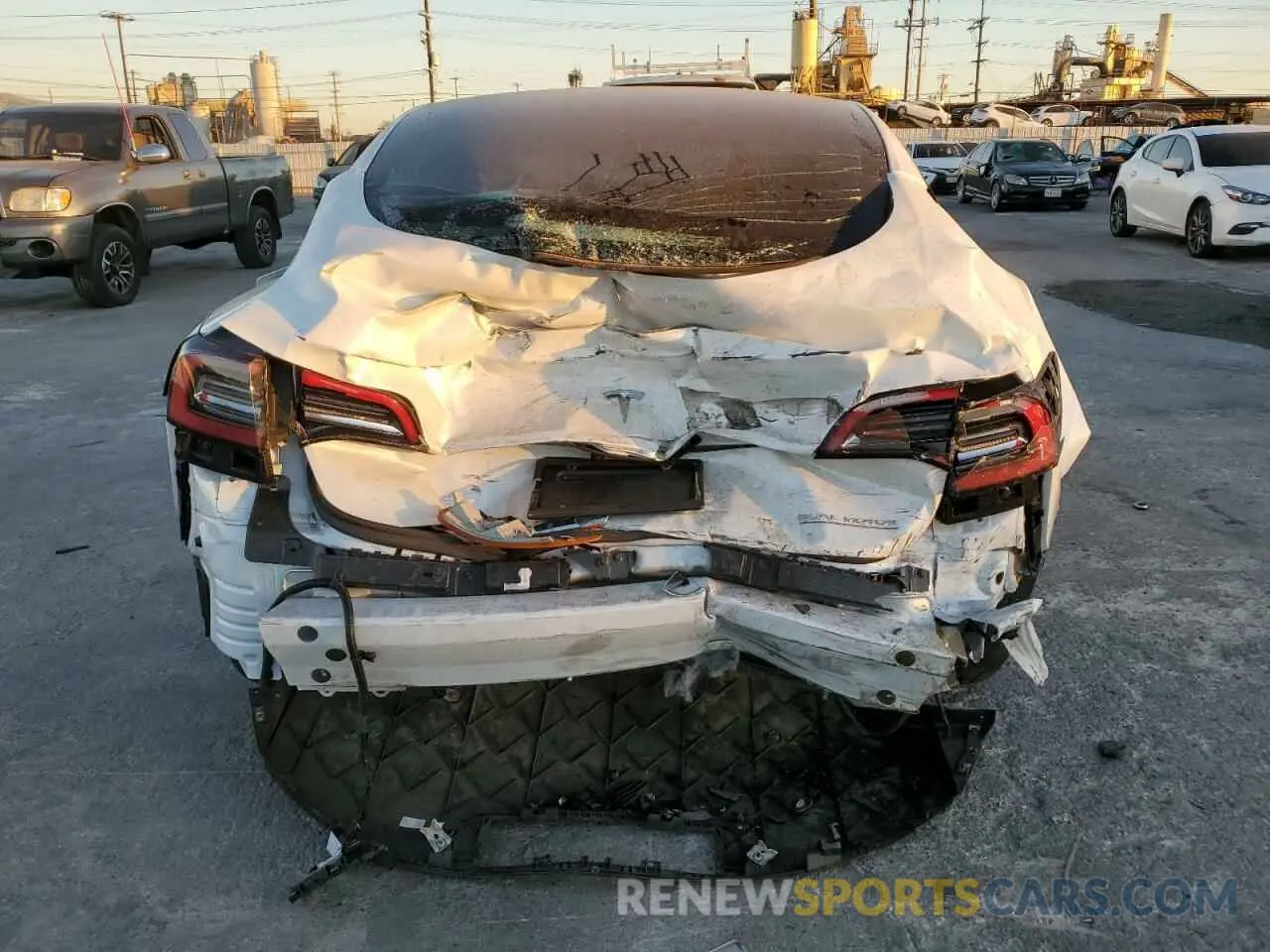 6 fotografías del automóvil dañado 5YJ3E1EC4PF518549 TESLA MODEL 3 2023