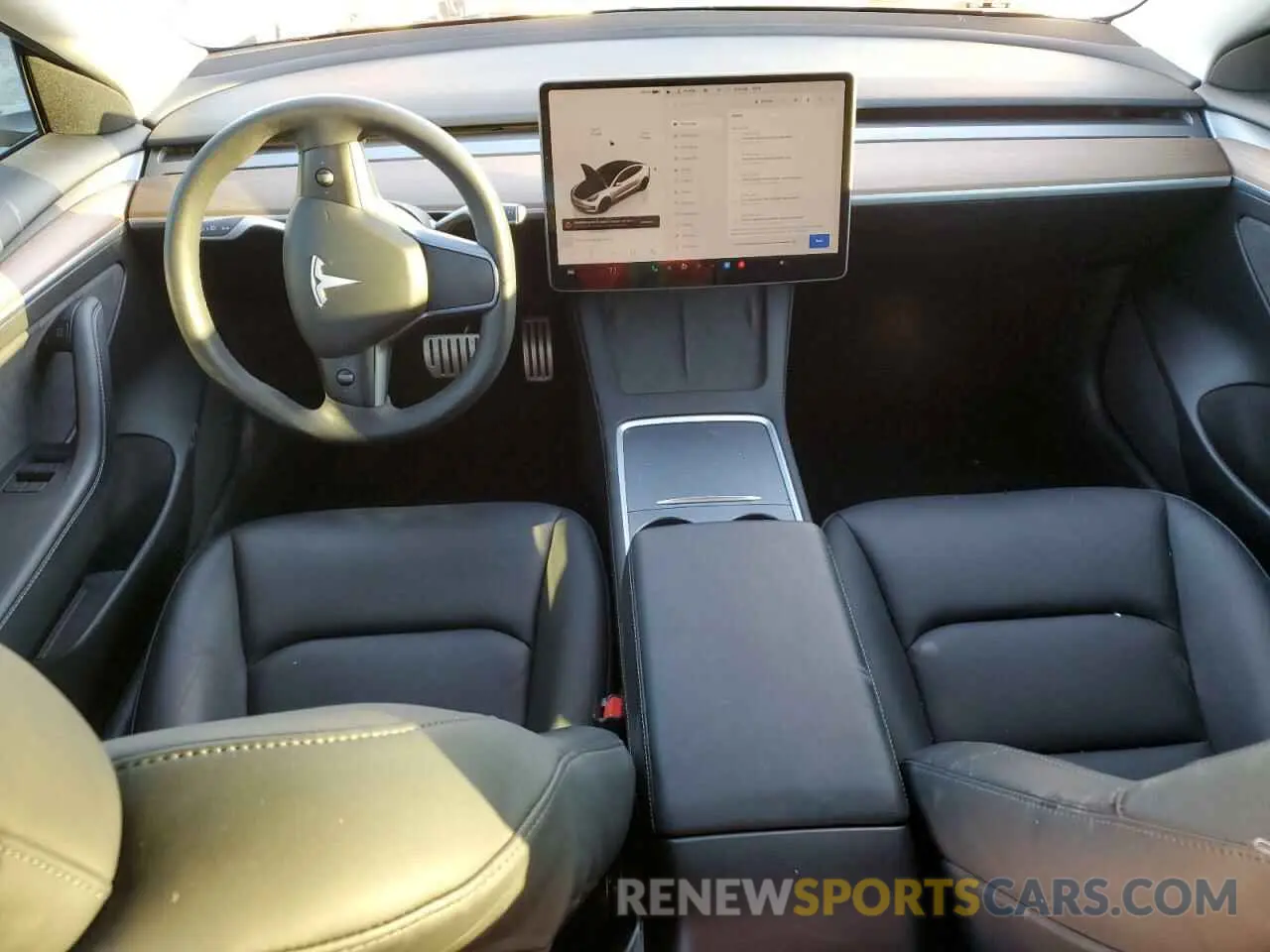 8 fotografías del automóvil dañado 5YJ3E1EC4PF518549 TESLA MODEL 3 2023