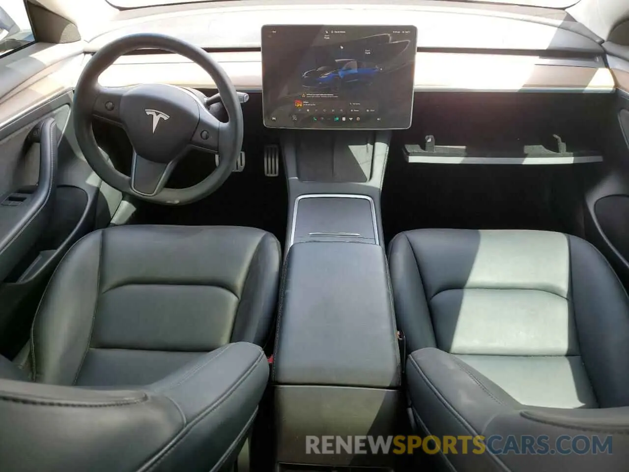 8 fotografías del automóvil dañado 5YJ3E1EC4PF558646 TESLA MODEL 3 2023