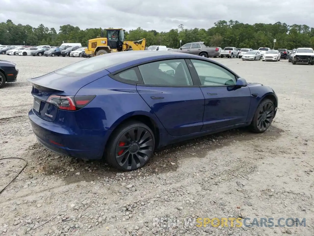 3 fotografías del automóvil dañado 5YJ3E1EC4PF560932 TESLA MODEL 3 2023