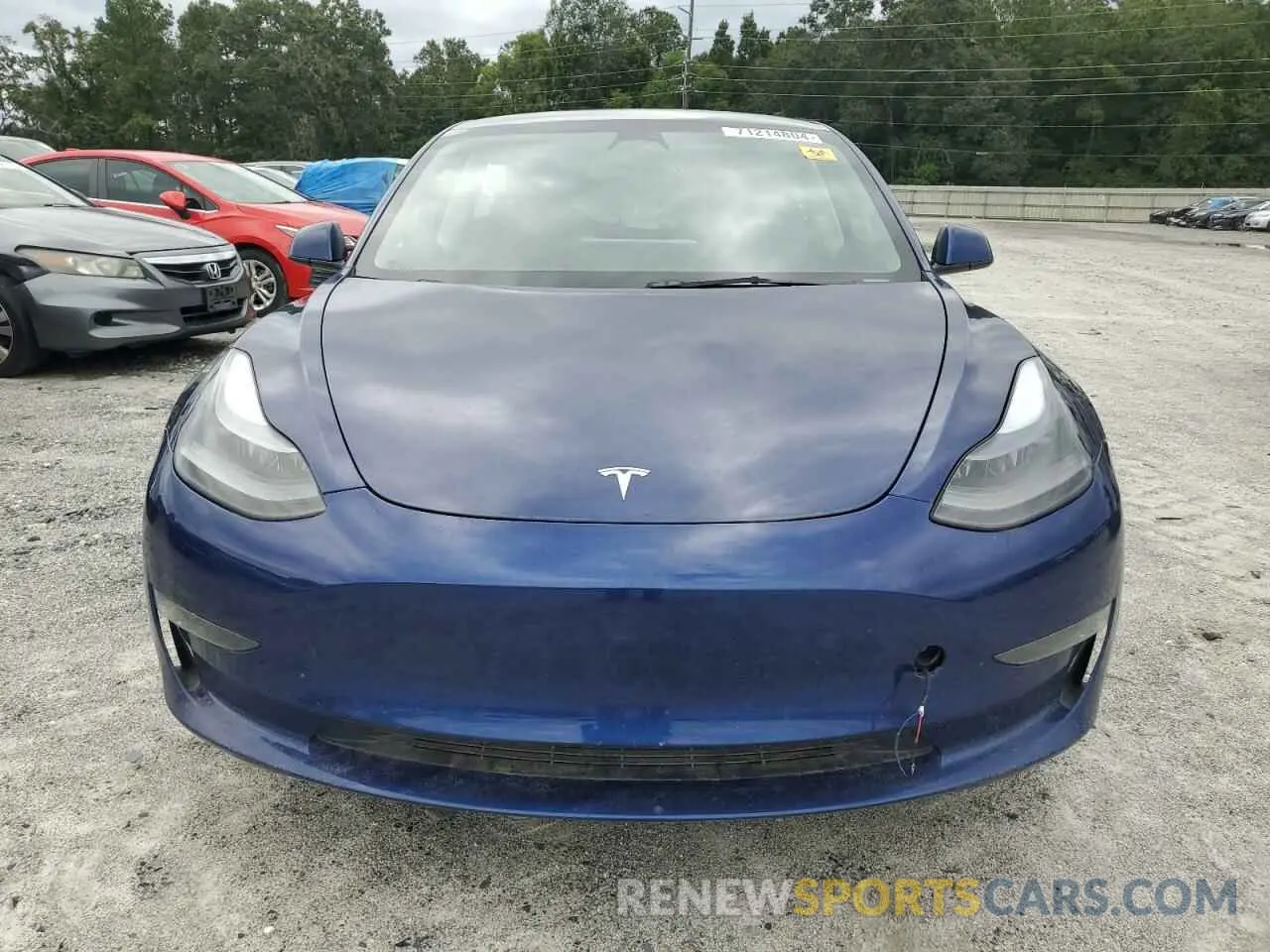 5 fotografías del automóvil dañado 5YJ3E1EC4PF560932 TESLA MODEL 3 2023