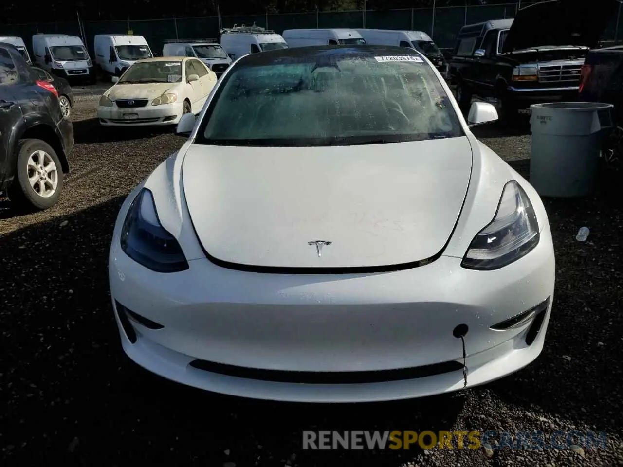 5 fotografías del automóvil dañado 5YJ3E1EC4PF586916 TESLA MODEL 3 2023