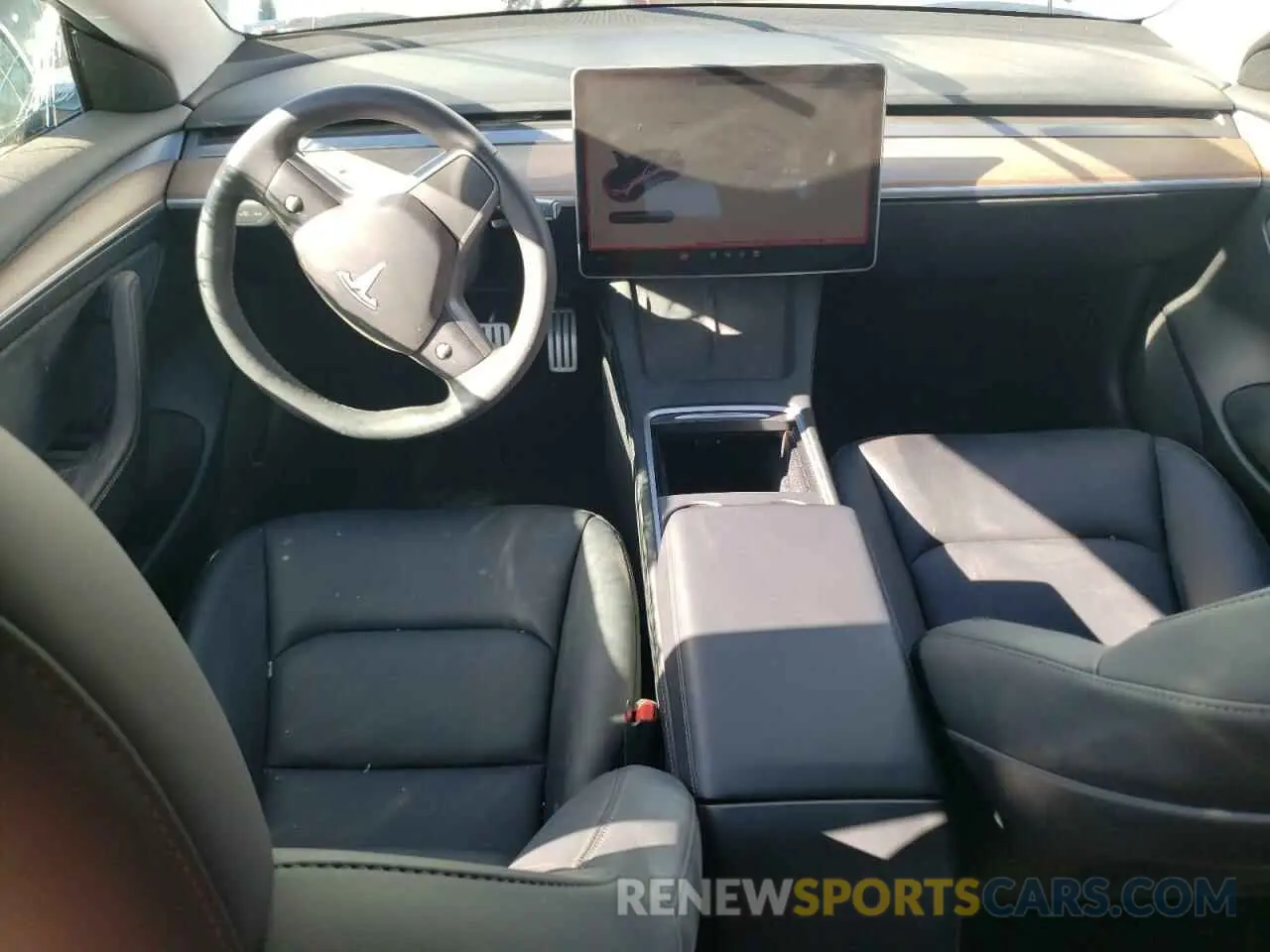 8 fotografías del automóvil dañado 5YJ3E1EC4PF623561 TESLA MODEL 3 2023