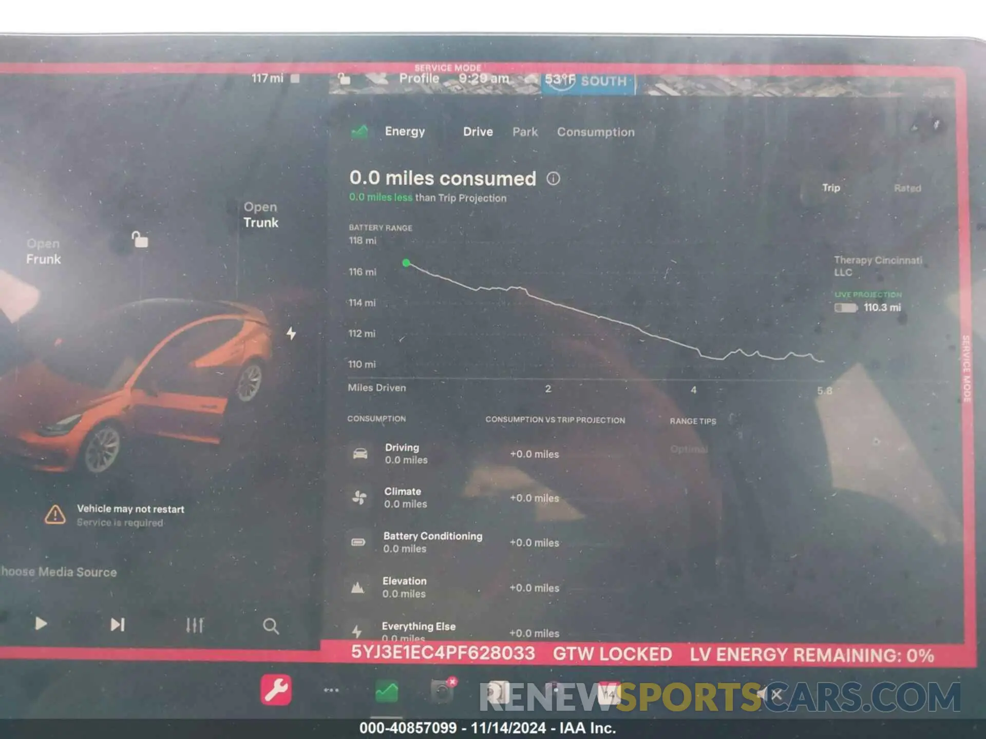 17 fotografías del automóvil dañado 5YJ3E1EC4PF628033 TESLA MODEL 3 2023
