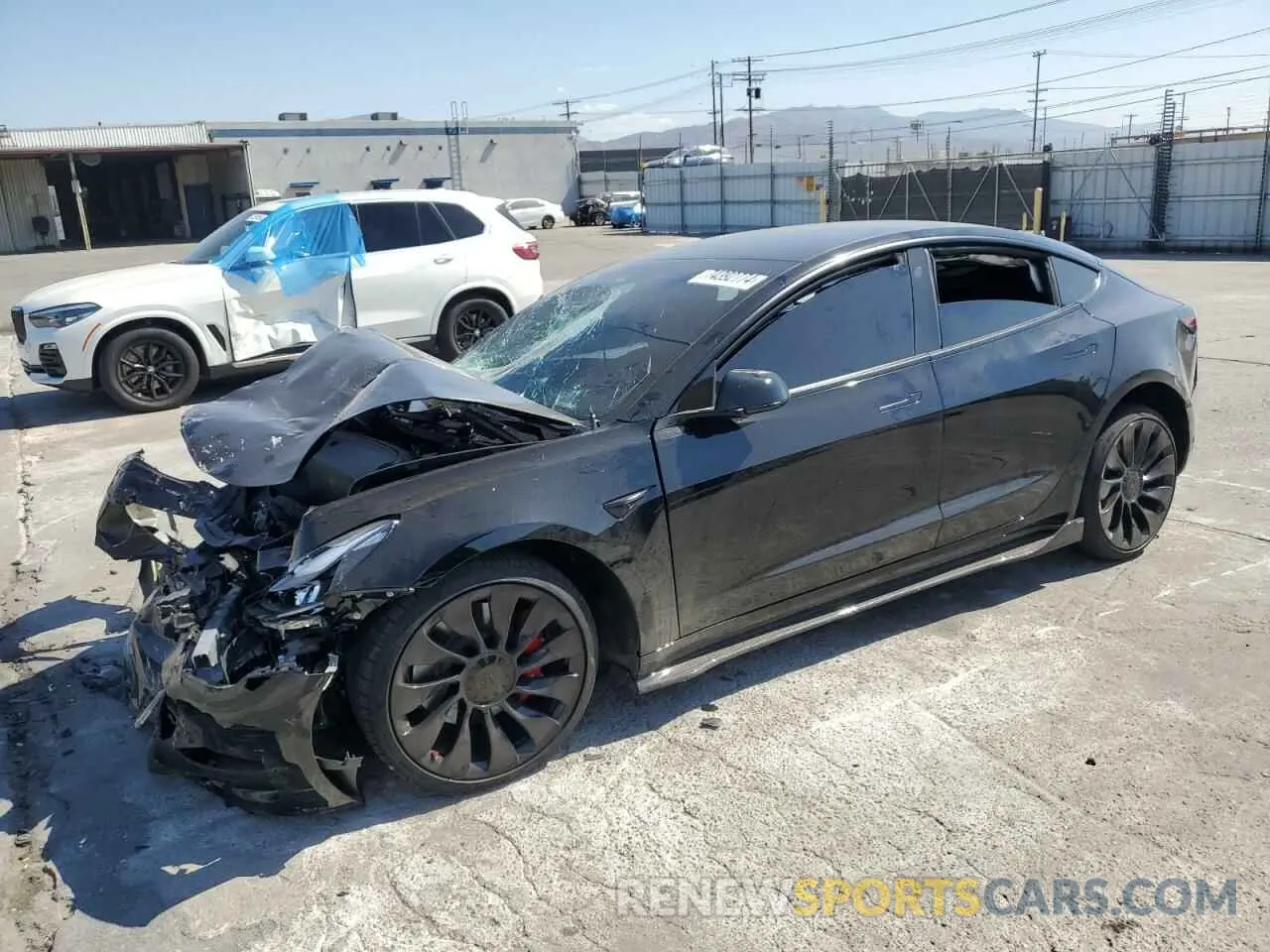 1 fotografías del automóvil dañado 5YJ3E1EC4PF693819 TESLA MODEL 3 2023