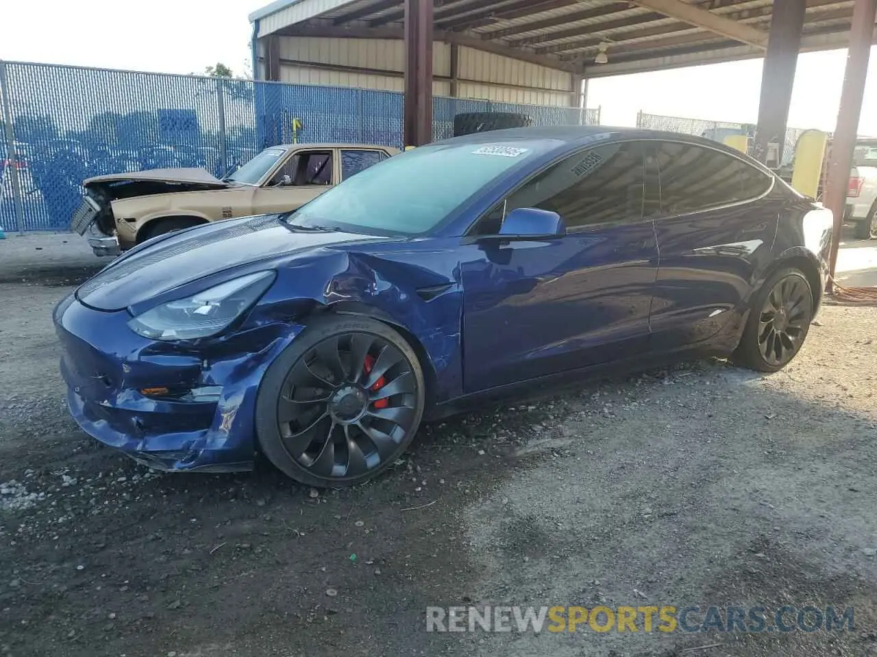 1 fotografías del automóvil dañado 5YJ3E1EC5PF634178 TESLA MODEL 3 2023