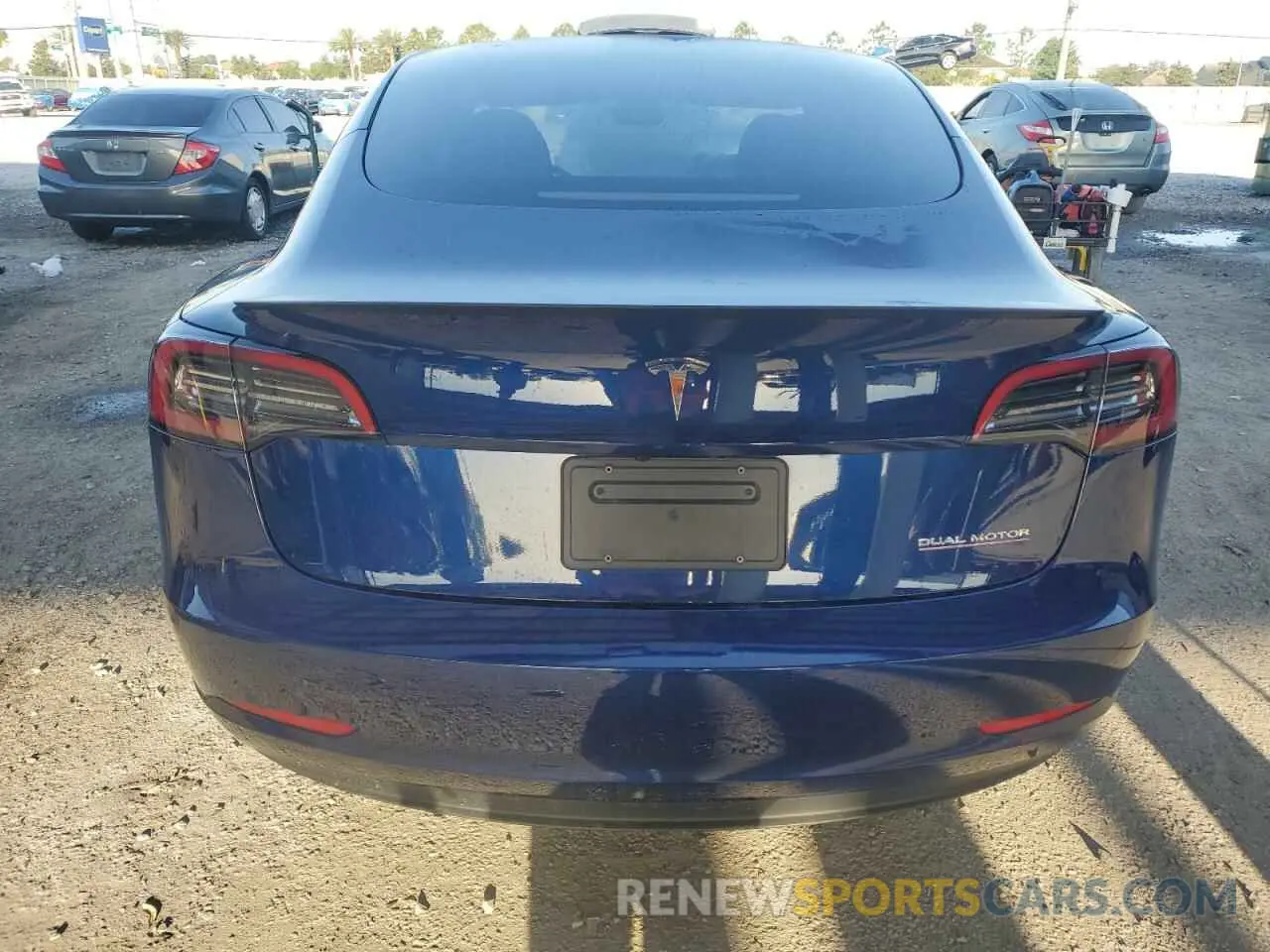 6 fotografías del automóvil dañado 5YJ3E1EC5PF634178 TESLA MODEL 3 2023