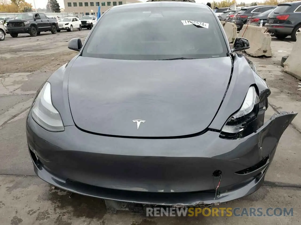 5 fotografías del automóvil dañado 5YJ3E1EC5PF634522 TESLA MODEL 3 2023