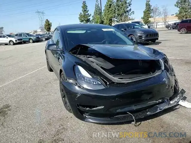 11 fotografías del automóvil dañado 5YJ3E1EC5PF681114 TESLA MODEL 3 2023