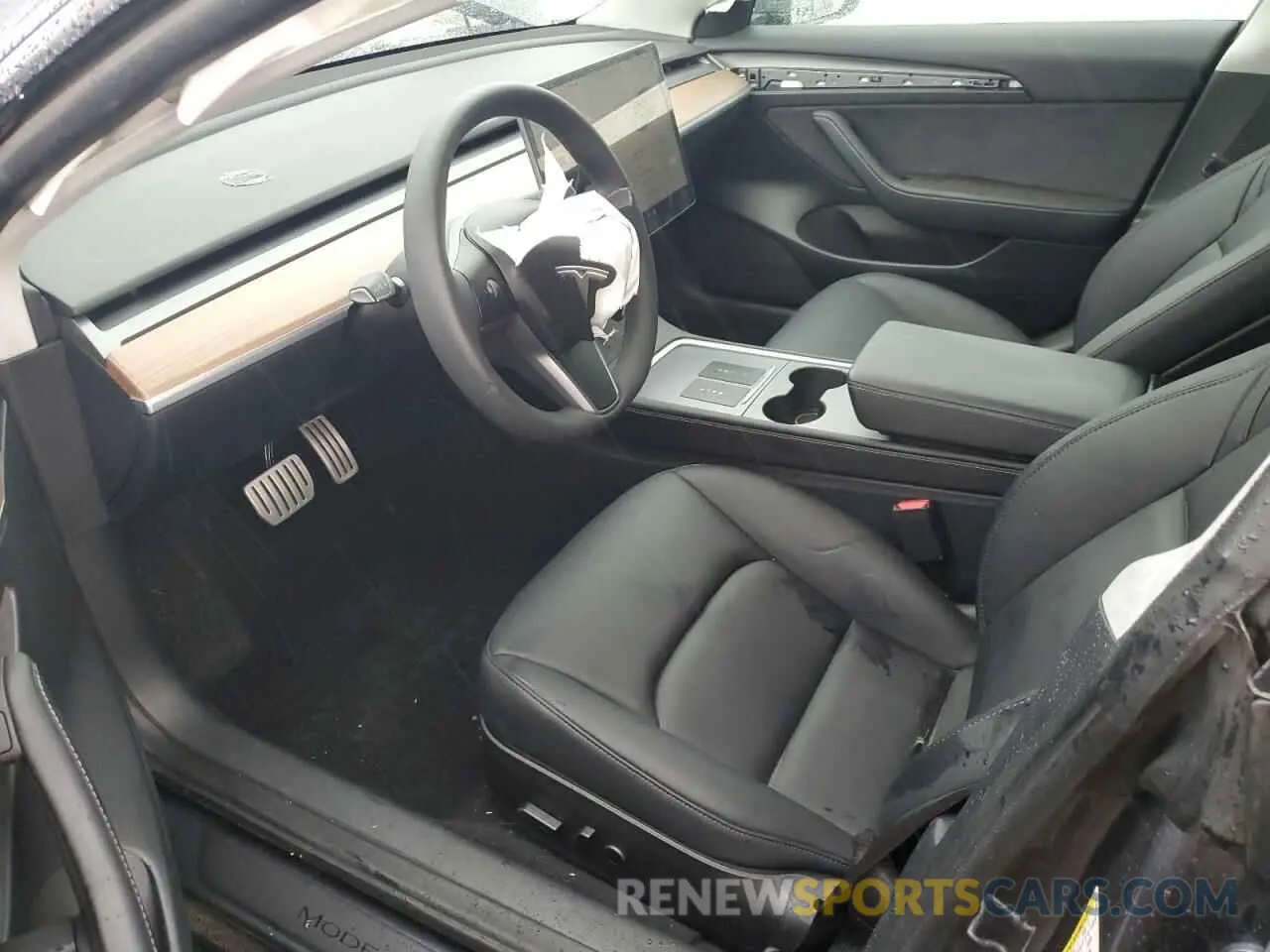 7 fotografías del automóvil dañado 5YJ3E1EC5PF691822 TESLA MODEL 3 2023