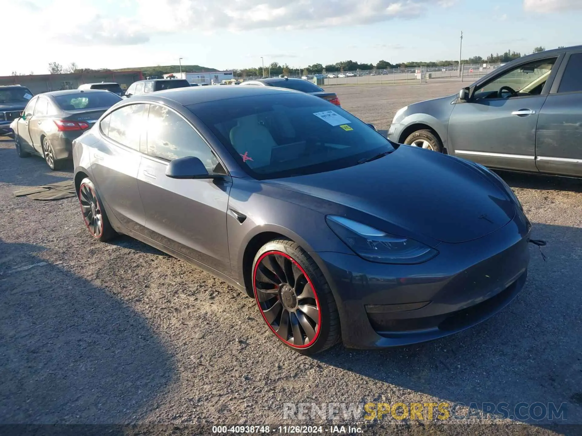 1 fotografías del automóvil dañado 5YJ3E1EC5PF713446 TESLA MODEL 3 2023
