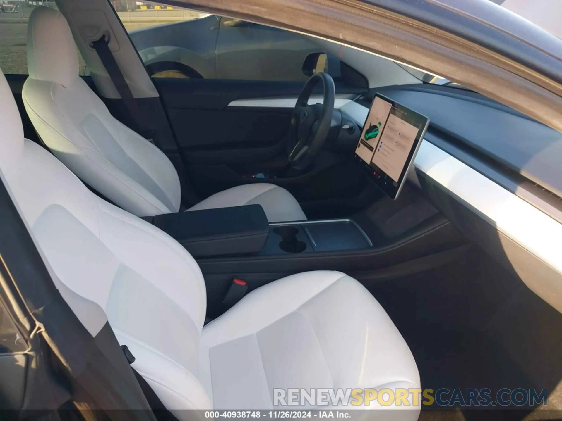 5 fotografías del automóvil dañado 5YJ3E1EC5PF713446 TESLA MODEL 3 2023