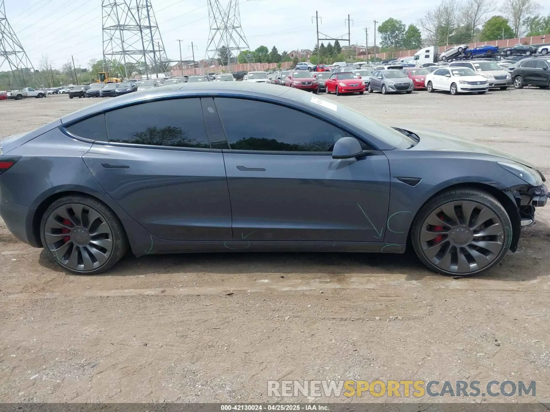 14 fotografías del automóvil dañado 5YJ3E1EC6PF383560 TESLA MODEL 3 2023