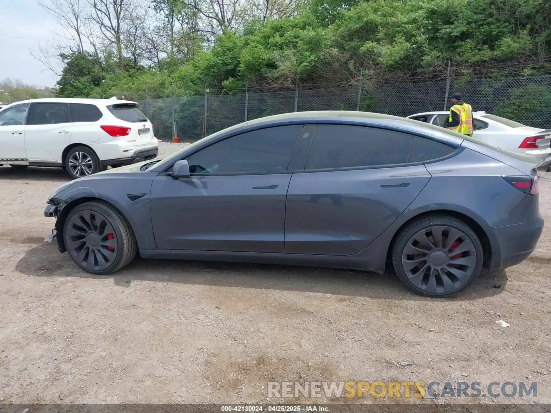 15 fotografías del automóvil dañado 5YJ3E1EC6PF383560 TESLA MODEL 3 2023
