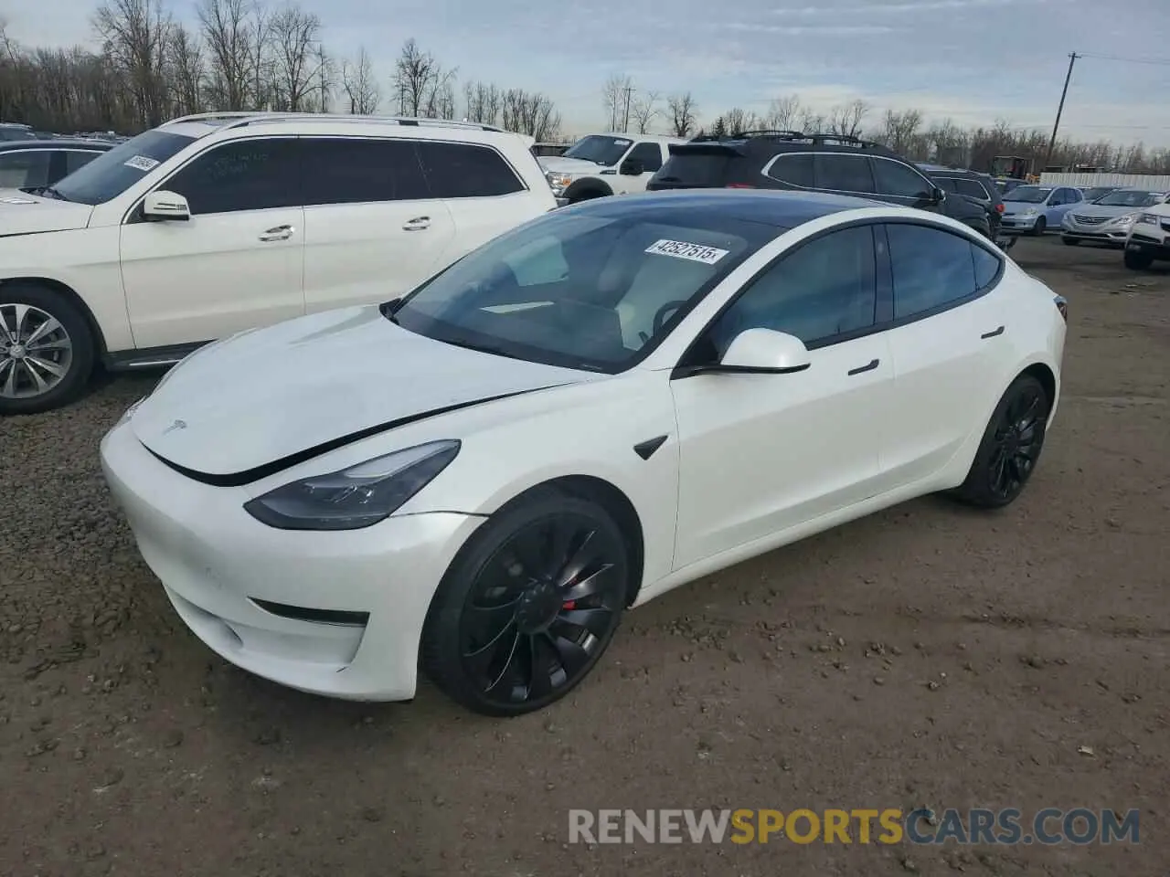 1 fotografías del automóvil dañado 5YJ3E1EC6PF399676 TESLA MODEL 3 2023