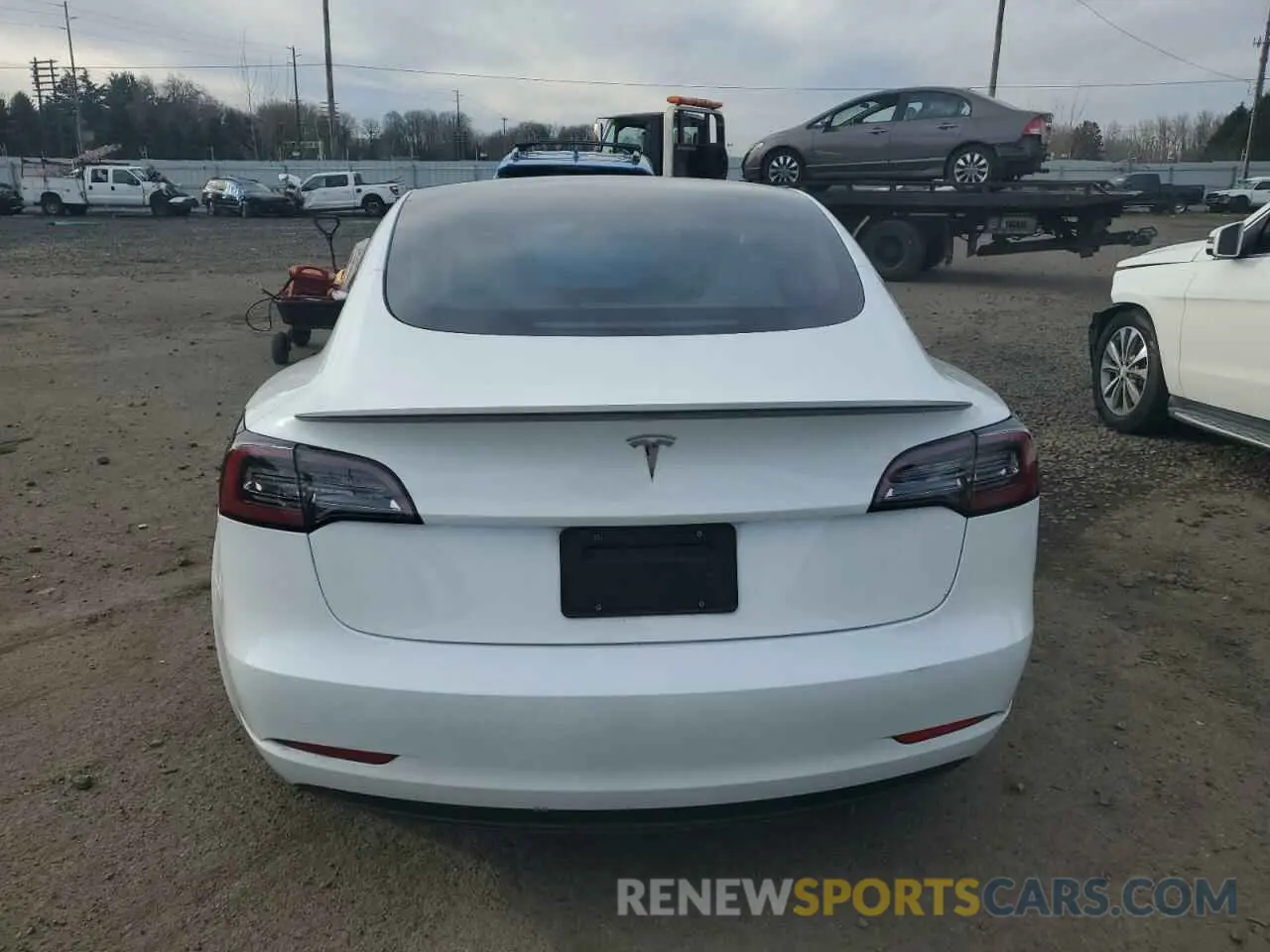 6 fotografías del automóvil dañado 5YJ3E1EC6PF399676 TESLA MODEL 3 2023