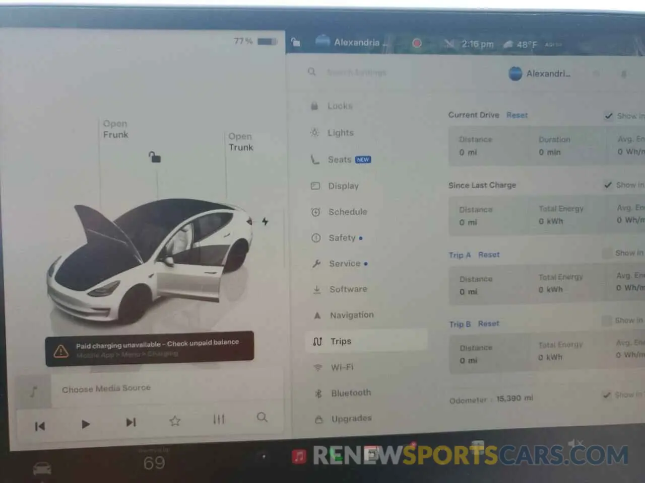 9 fotografías del automóvil dañado 5YJ3E1EC6PF399676 TESLA MODEL 3 2023