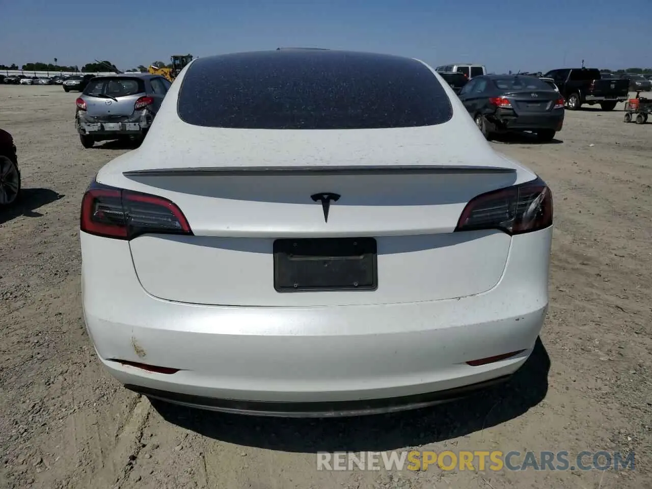 6 fotografías del automóvil dañado 5YJ3E1EC6PF461190 TESLA MODEL 3 2023