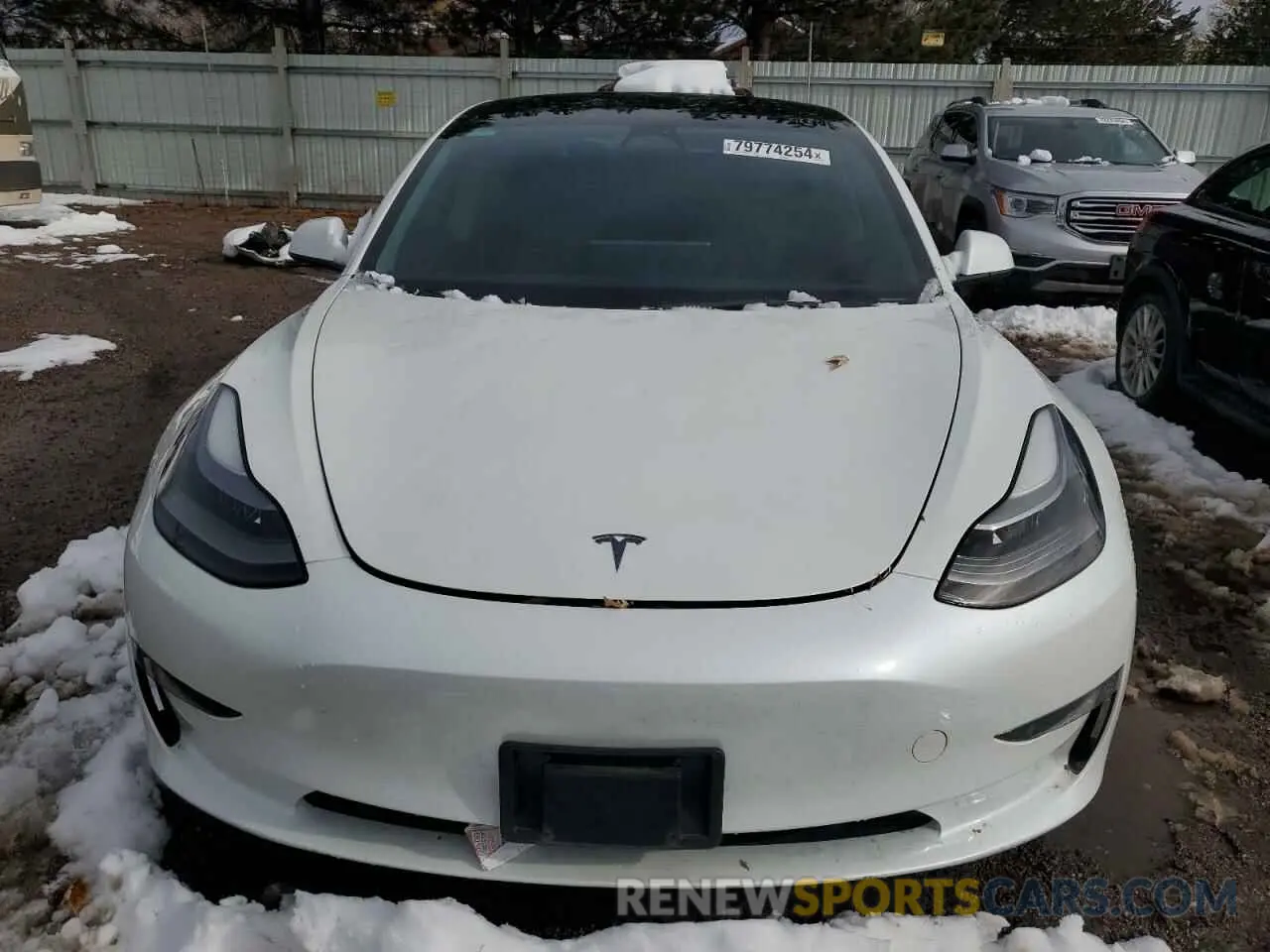 5 fotografías del automóvil dañado 5YJ3E1EC6PF500487 TESLA MODEL 3 2023