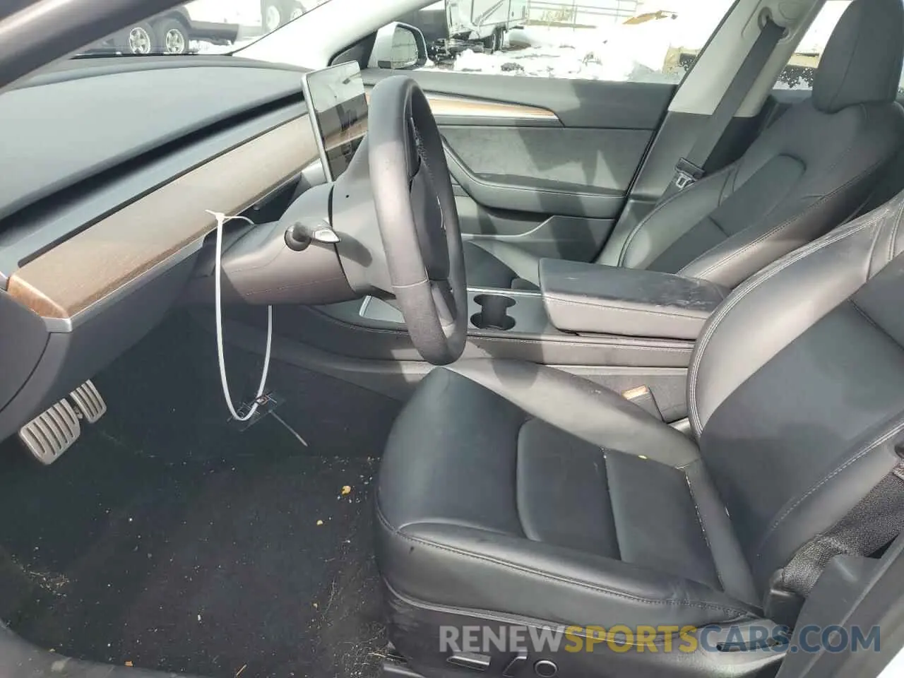7 fotografías del automóvil dañado 5YJ3E1EC6PF500487 TESLA MODEL 3 2023