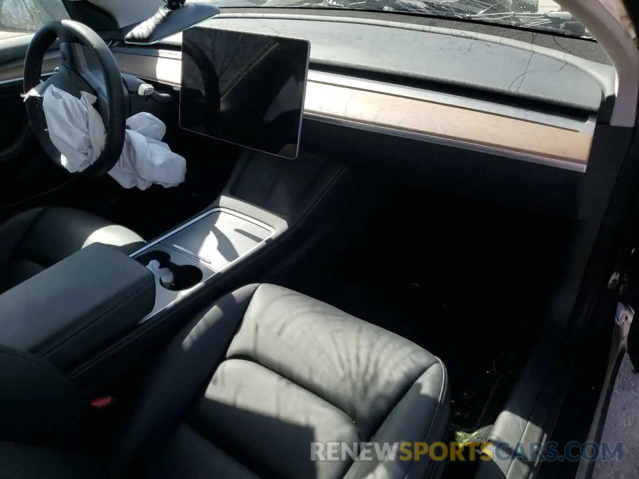 8 fotografías del automóvil dañado 5YJ3E1EC6PF542853 TESLA MODEL 3 2023