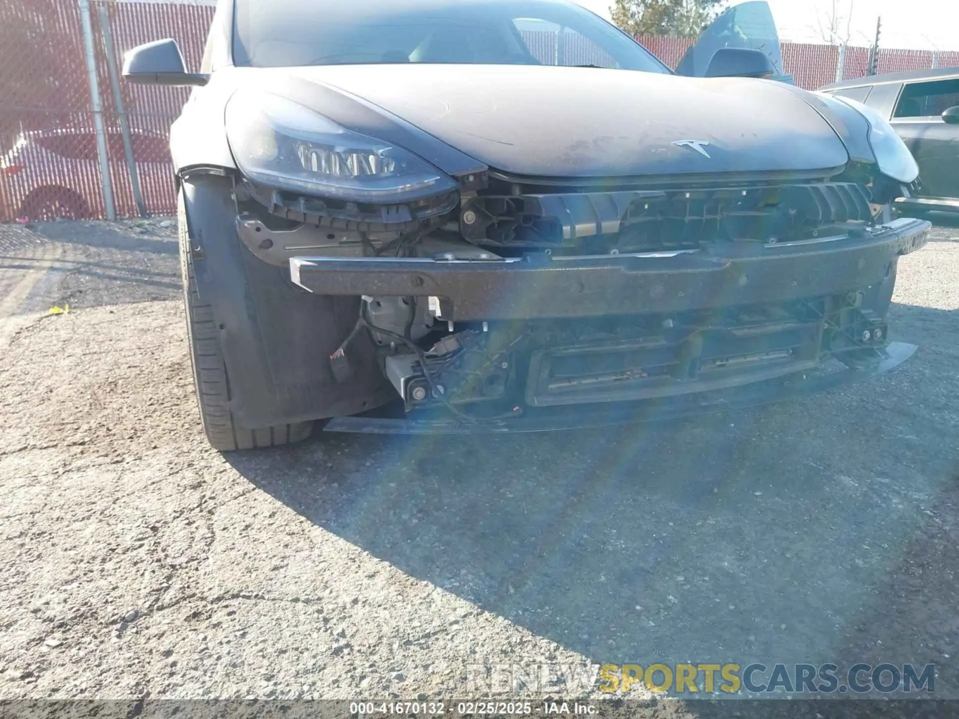 6 fotografías del automóvil dañado 5YJ3E1EC6PF714766 TESLA MODEL 3 2023