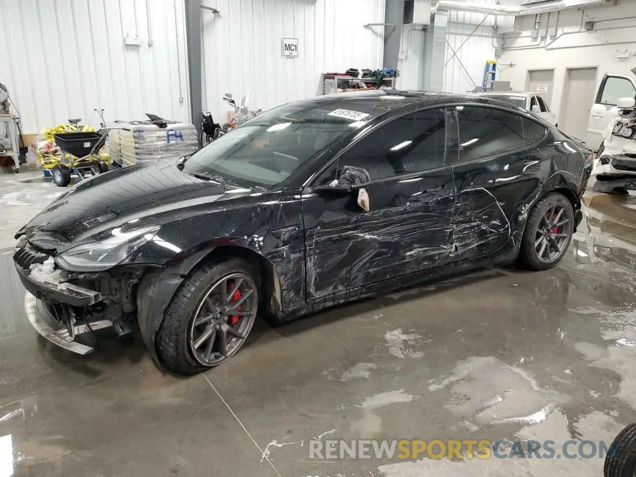 1 fotografías del automóvil dañado 5YJ3E1EC7PF399105 TESLA MODEL 3 2023