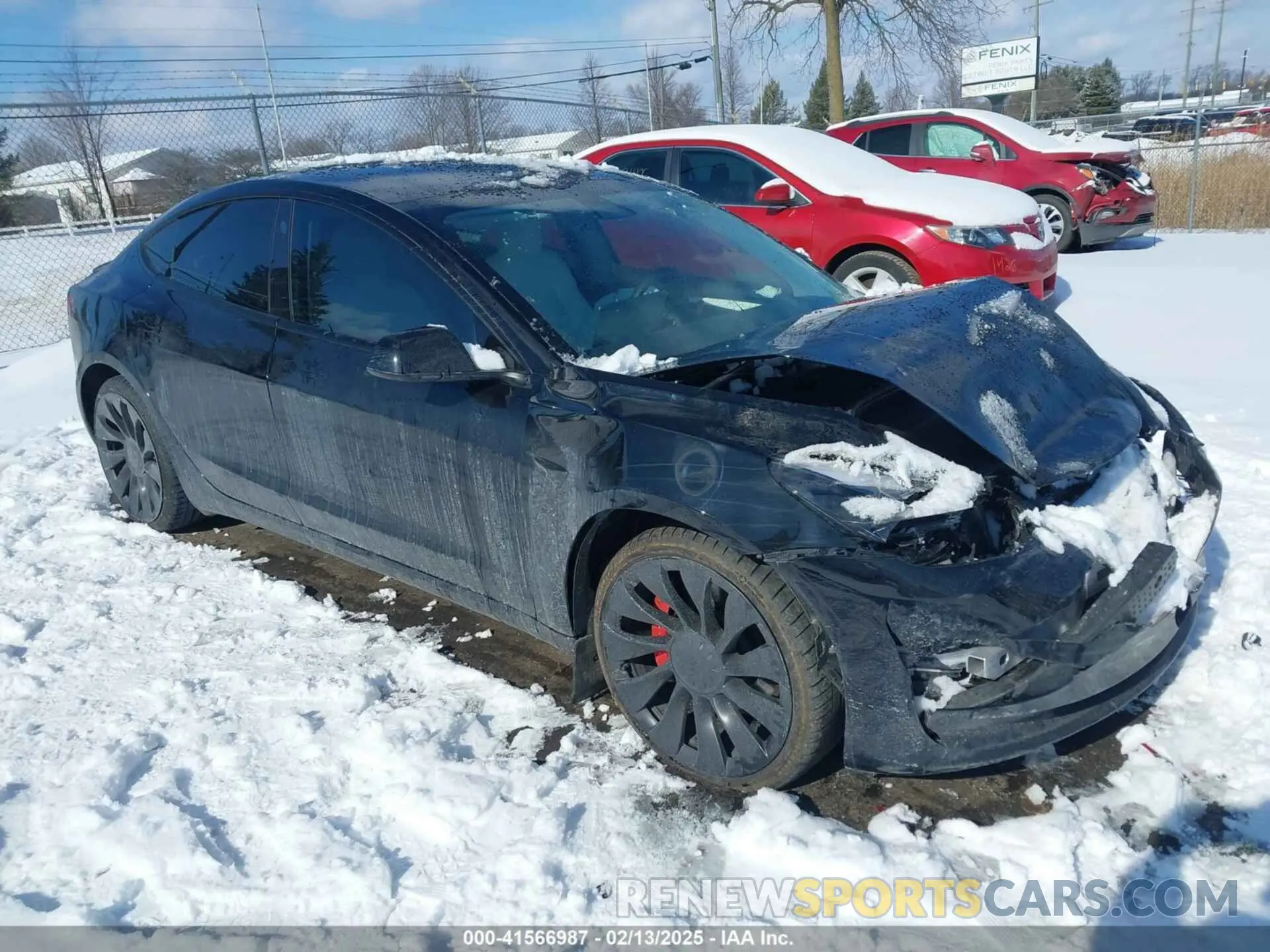 1 fotografías del automóvil dañado 5YJ3E1EC7PF423161 TESLA MODEL 3 2023