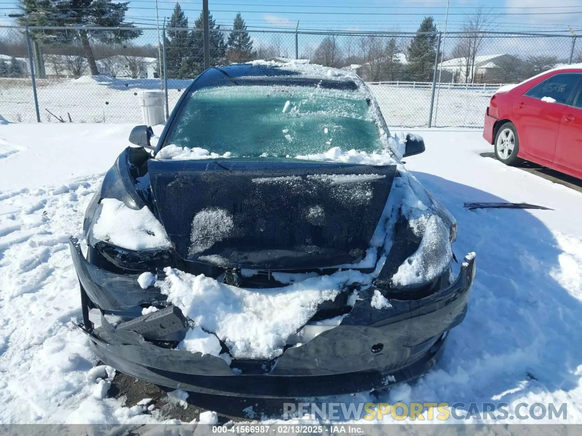 12 fotografías del automóvil dañado 5YJ3E1EC7PF423161 TESLA MODEL 3 2023