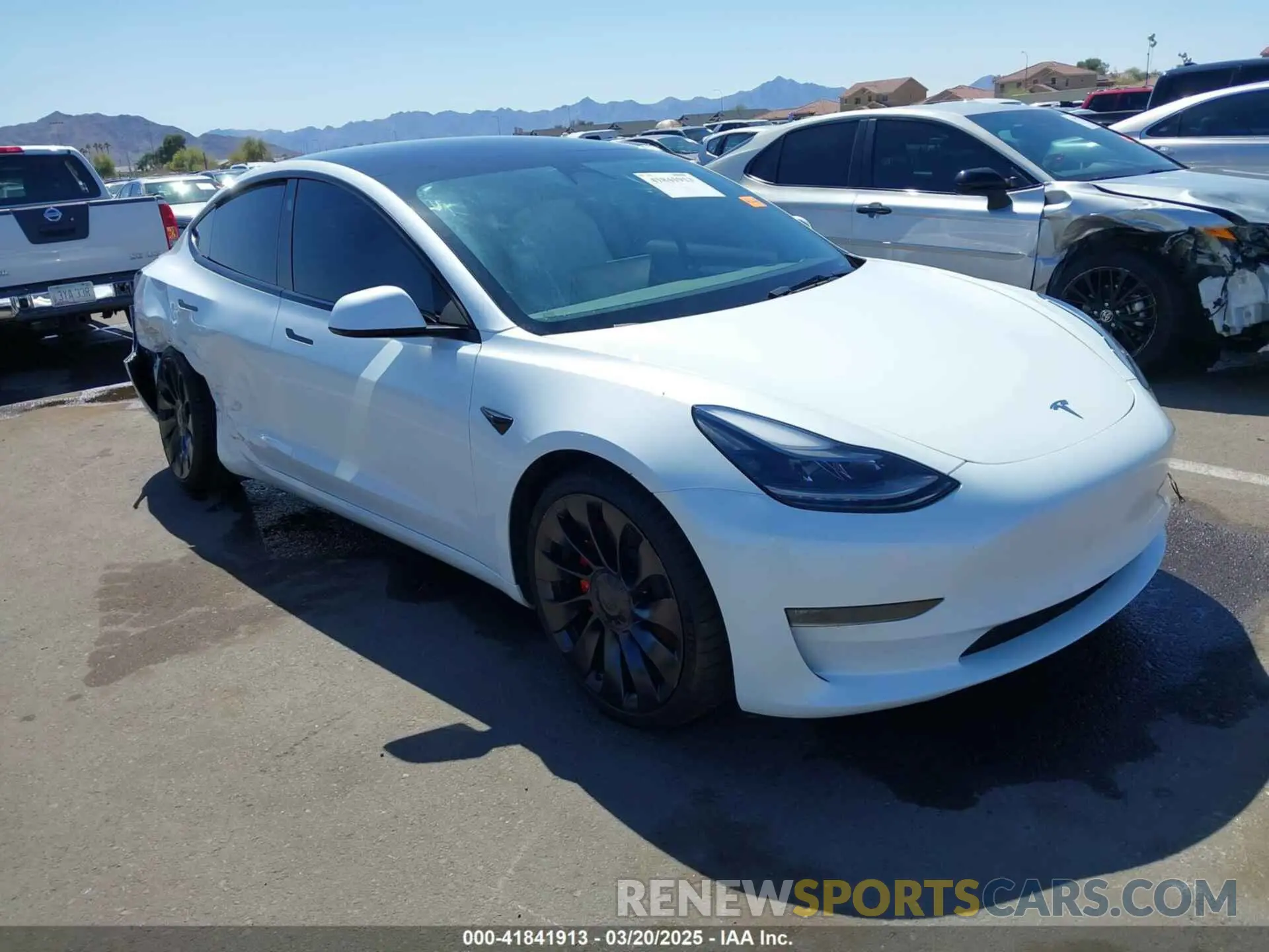 1 fotografías del automóvil dañado 5YJ3E1EC7PF432748 TESLA MODEL 3 2023