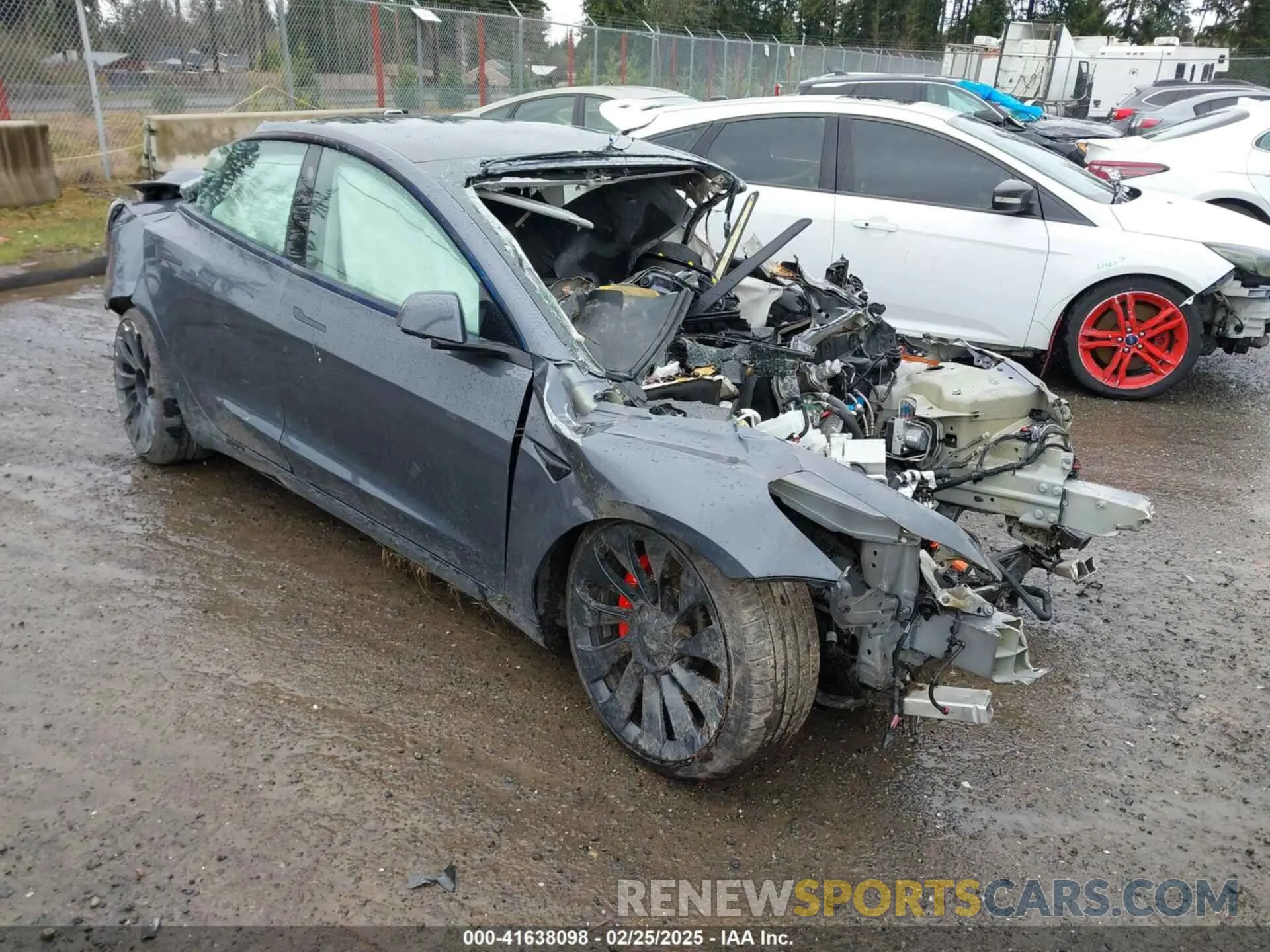 1 fotografías del automóvil dañado 5YJ3E1EC7PF465815 TESLA MODEL 3 2023