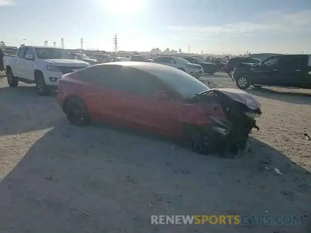 11 fotografías del automóvil dañado 5YJ3E1EC7PF486616 TESLA MODEL 3 2023