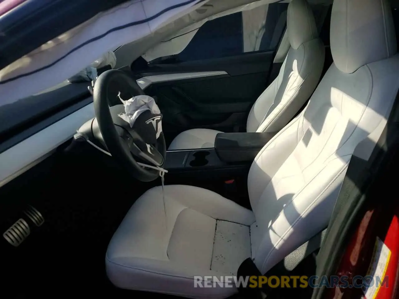 7 fotografías del automóvil dañado 5YJ3E1EC7PF486616 TESLA MODEL 3 2023