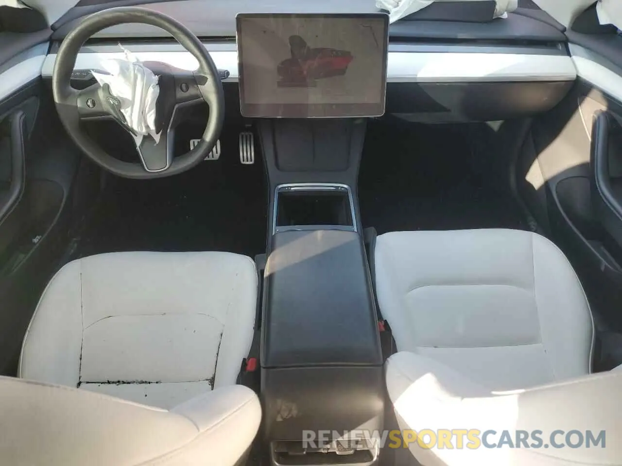 8 fotografías del automóvil dañado 5YJ3E1EC7PF486616 TESLA MODEL 3 2023