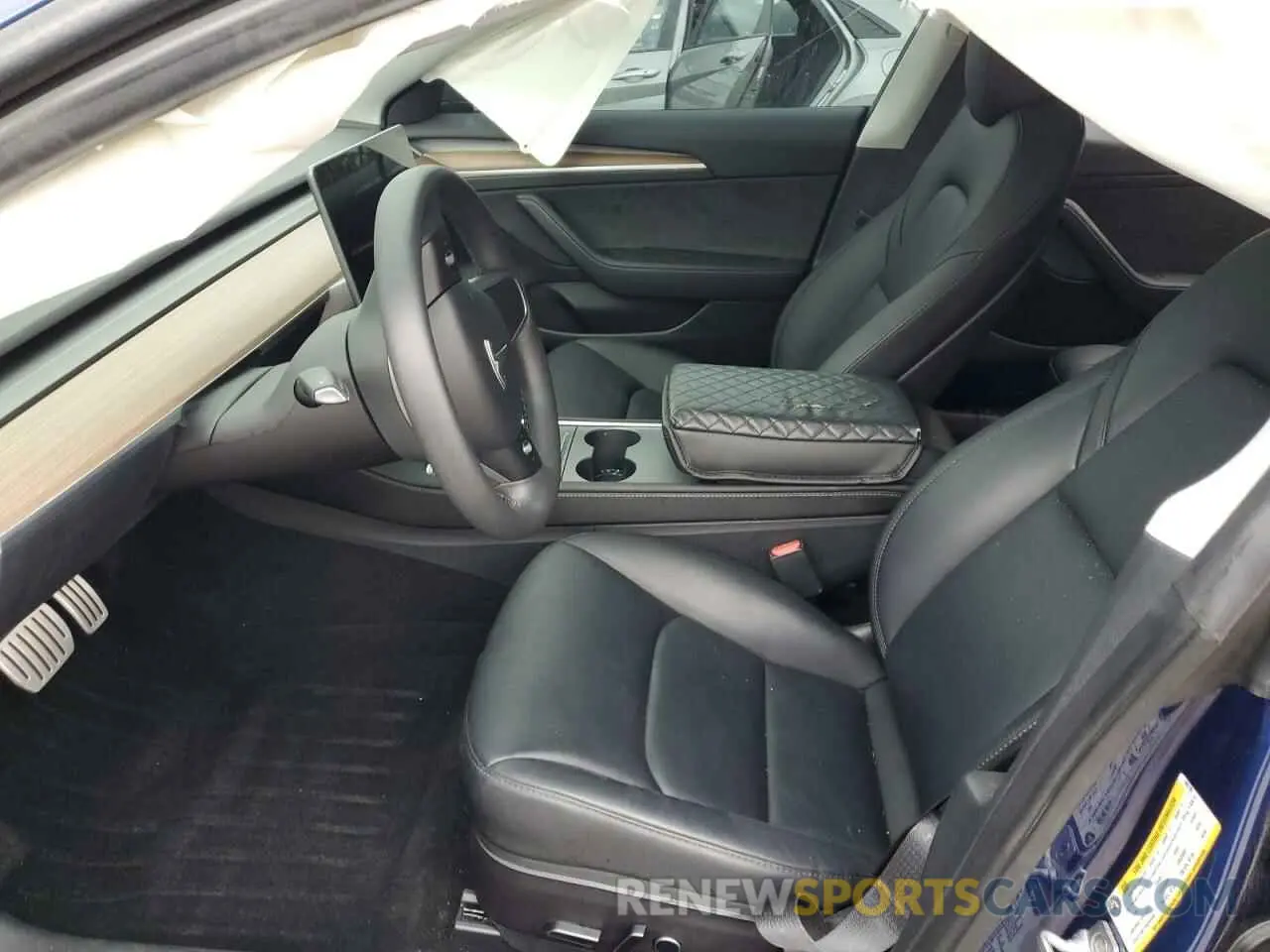 7 fotografías del automóvil dañado 5YJ3E1EC7PF488706 TESLA MODEL 3 2023